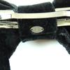 Great CHANEL hair accessory black Women 24V AA8557 Used