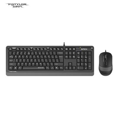 Ensemble clavier et souris filaires silencieux A4TECH FS1010