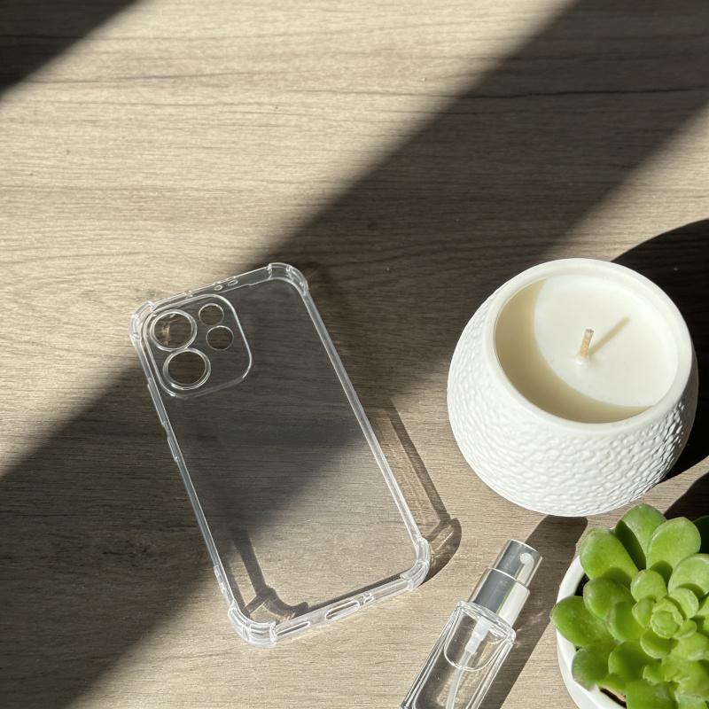 For Orrs Reno15 Shockproof Transparent TPU Phone Cases For OPPO Reno 15 Case Clear Silicone Soft Back Cover Protective Carcase