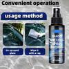 Long-lasting anti-fog spray, suitable for car glass and helmets, windshield and car window defogging agent, improve the cla T2B0