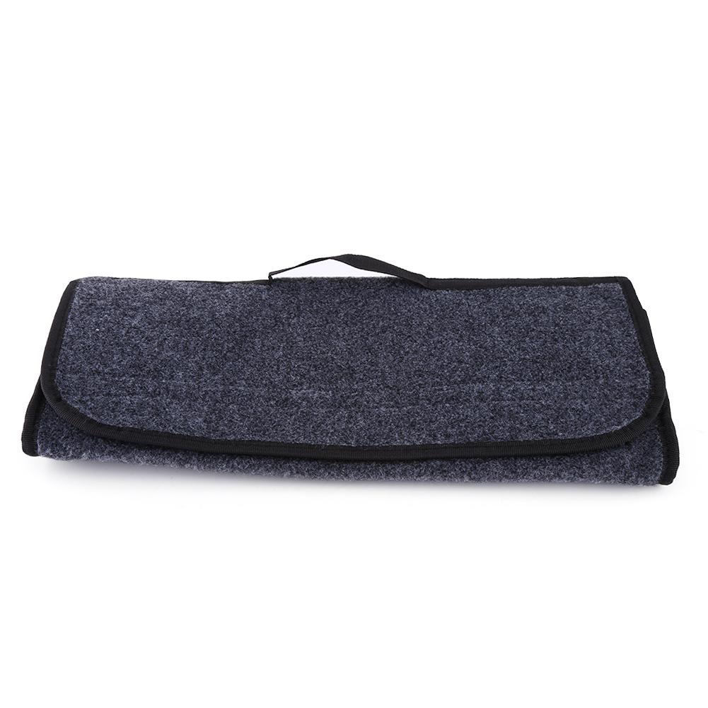 

Car Seat Back Rear Storage Bag Trunk Organizer Holder Pocket Hanger Pouch Collapsible Gray