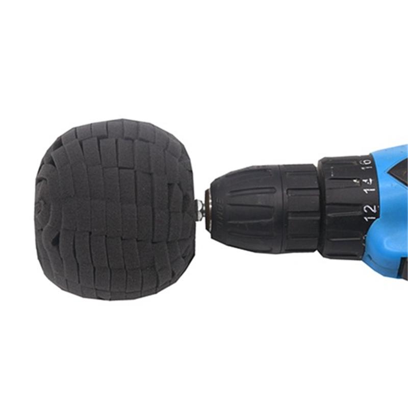 

80 мм Сверло Полировальные Губки Пады Полировальный Конус Губка Шар Полировальный Набор Для Автомобильных Колесных Дисков Пад Уход За Ступицей Электроинструменты чёрный