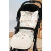Strollers Seat Liner with Printed Pattern Pushchair Mattress Chair Pad Baby Carriers Cushion Seat Pad Infant Supply