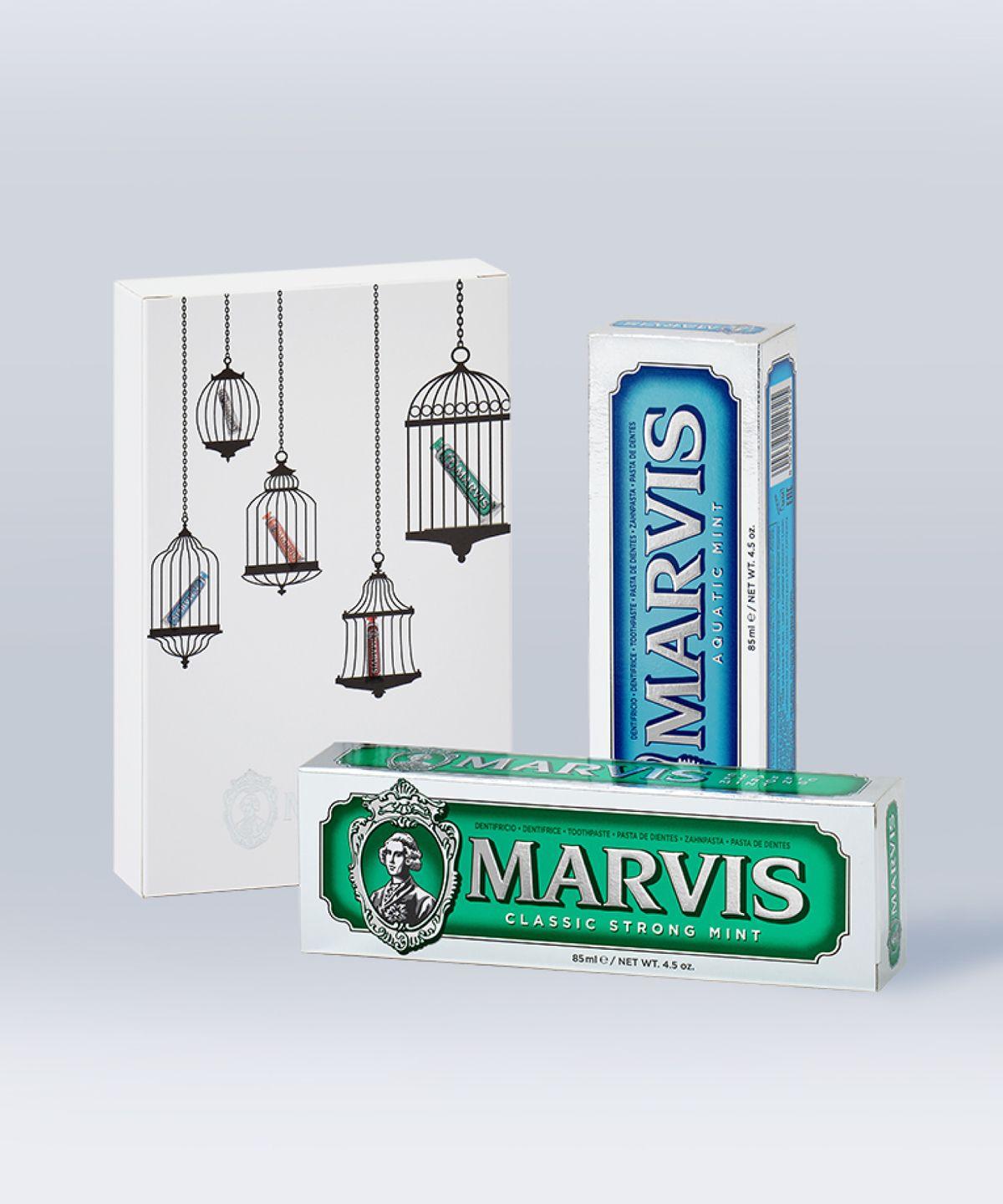 Toothpaste 2-Type Gift Set (Classic, Aqua)