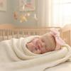 Cloveray 22-Inch Reborn Baby Doll Cute Handmade Realistic Newborn Doll with Changeable Clothes for Collectors and Gifts