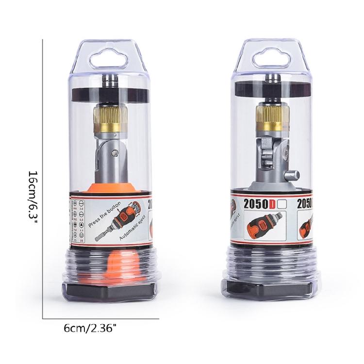 Two-way Ratchet Multi-function Screwdriver Set 8 In 1 Replaceable Ratchet Tool