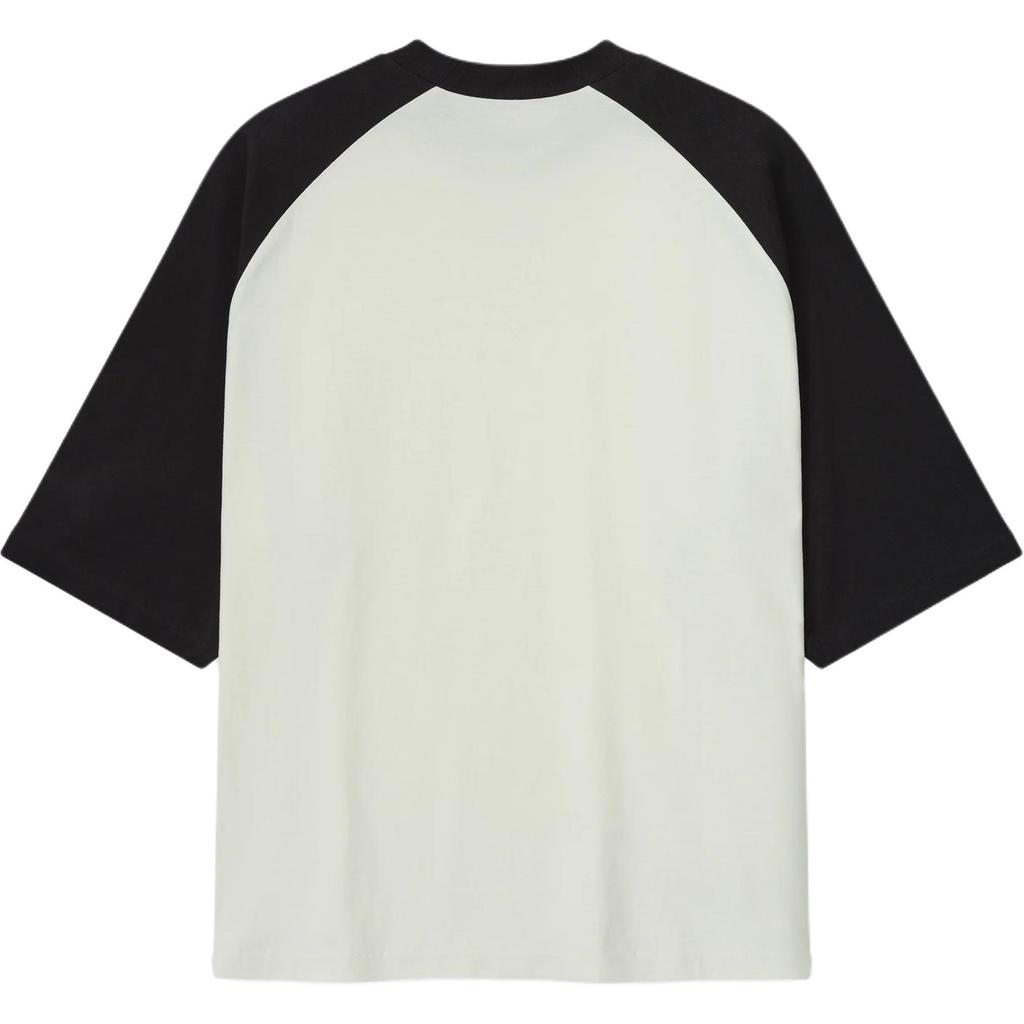Fear of God Essentials Baseball Tee Ivory Body/Black Men Tops White 125HO254482F