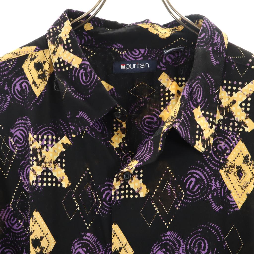 Puritan 90er Rayon Alte Latzhose Henkel Kurzarmhemd 3XL Übergröße Herren Gebraucht