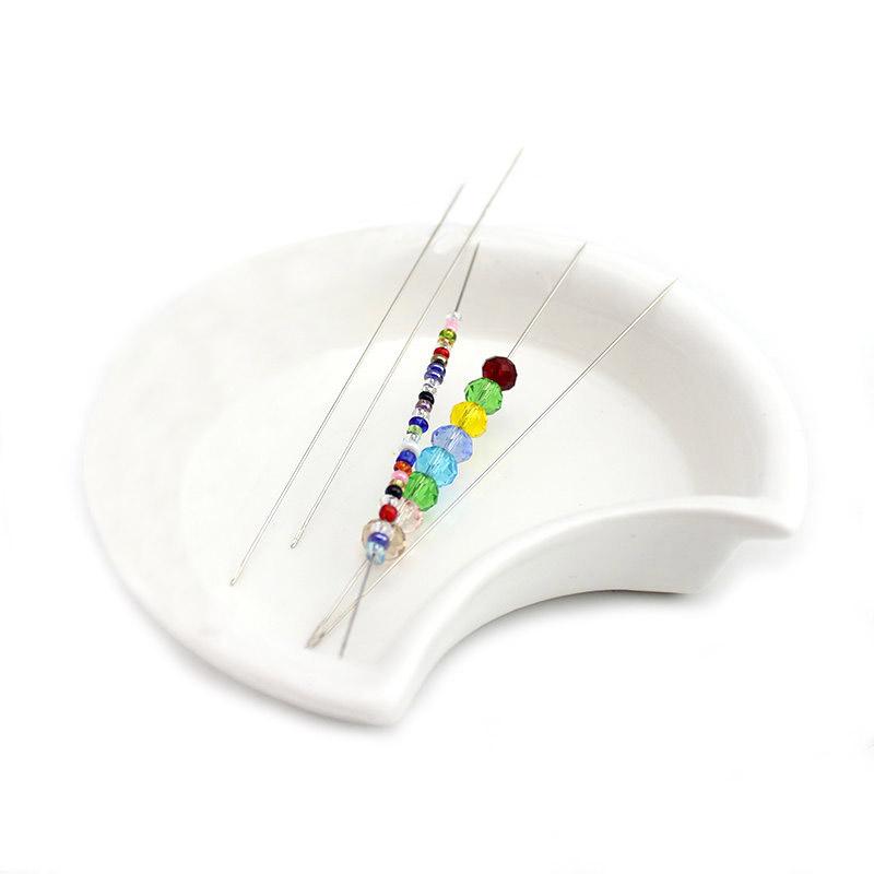 30pcs Stainless Steel Beading Needles 8cm 10cm Hand Tools Beading Pins for Beading Diy Earrings Bracelet Necklace Jewelry Making