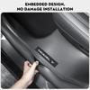 4 6 8PcsFor Tesla Model Y Juniper 2025 2026 Front Rear Door Sill Protector Threshold Strip Anti-kick Guard Panel Waterproof Pads
