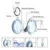 Waterproof Tracker Keychain Holder Case for  ,Full Body Shockproof,Anti-Scratch Locator Cover for Cat,Dog