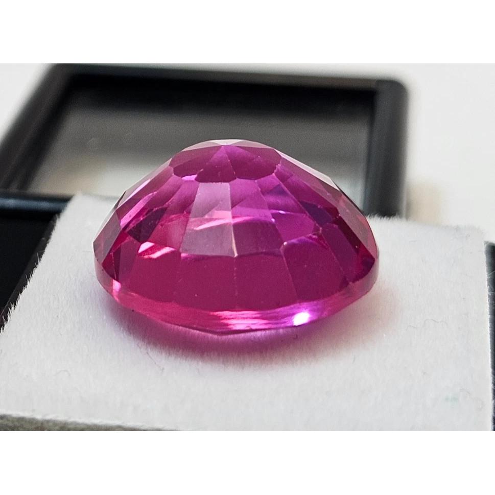 Fabulous Pink Sapphire Natural Round Cut 20-21 Ct Certified Loose Gemstone