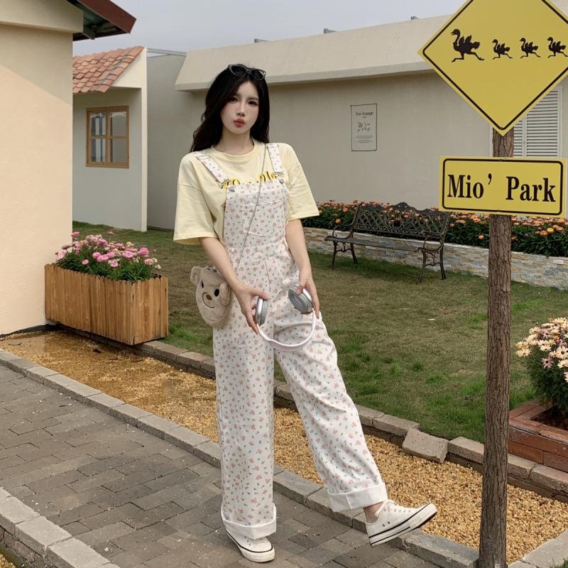 Women s Summer 2026 Slim Fit Floral Pastoral Pants S
