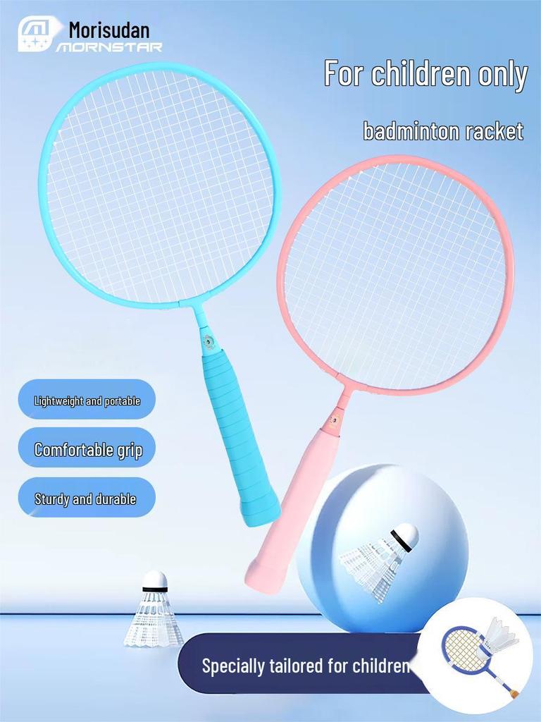 Children's Ultra-light Durable Badminton Racket for Ages 3-12 - Ideal for Kindergarten and Primary School Students