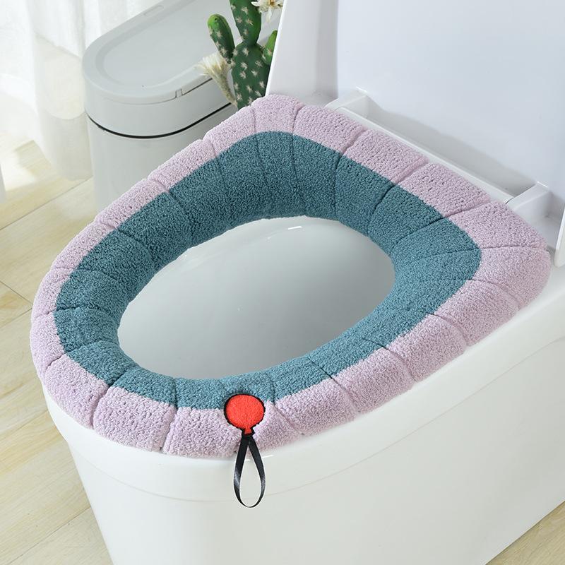 Thickened Washable All-Season Extra Large Toilet Seat Cushion