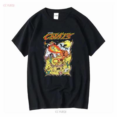 The Chats Band T Shirt Black Cotton S 5Xl KY022 Vintage Washed Breathable Comfortable Top For Everyday Wear Fashion Casual Soft