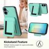 For Samsung Galaxy A05 4G Magnetic Case TPU+PU Leather Phone Back Cover with Detachable Card Holder