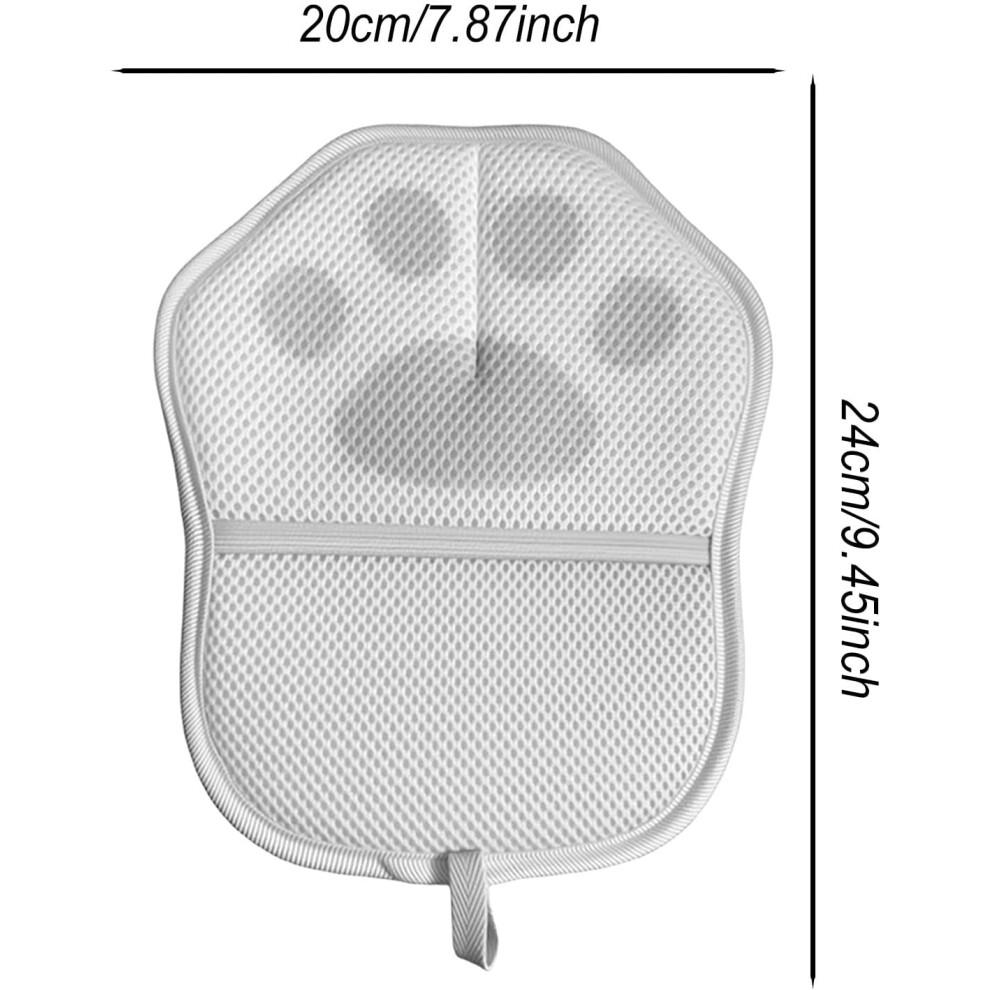 Pet Hair Removal Glove For Cats & Dogs, Electrostatic, Reusable & Washable, Grey, Couch, Furniture, Car Seat, Clothing