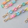 New Fashion Woman Bag Accessory Detachable Candy Acrylic Chain Cute Acrylic Luxury Strap Women Elegant Bag Shoulder Handle Chain