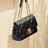 Mrs. Qiao Bag 2025 New Women's Crossbody Bag Large Capacity Quilted Chain Bag Genuine Leather Women's Shoulder Bag