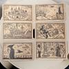 Mildred Payne's Oracle of Black Enchantment 52 Pcs 10.3*6cm Black Line Imagery Woodblock Style Cards