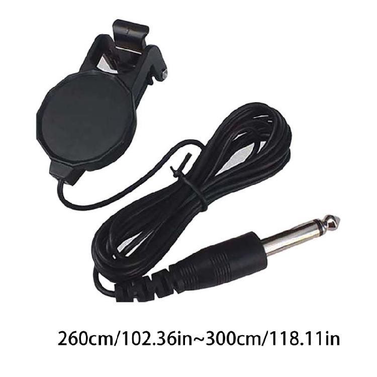 Guitar Piezo Pickup 6.35mm Output Sound Piezo Contact Pickup Replacement