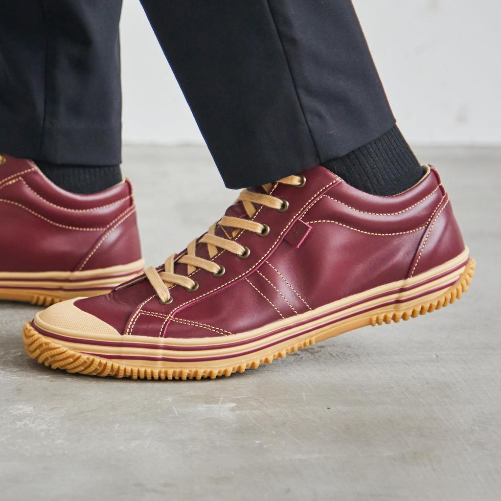 Spingle SP-417 Brick Men's Sneakers, Size M (25.5cm)