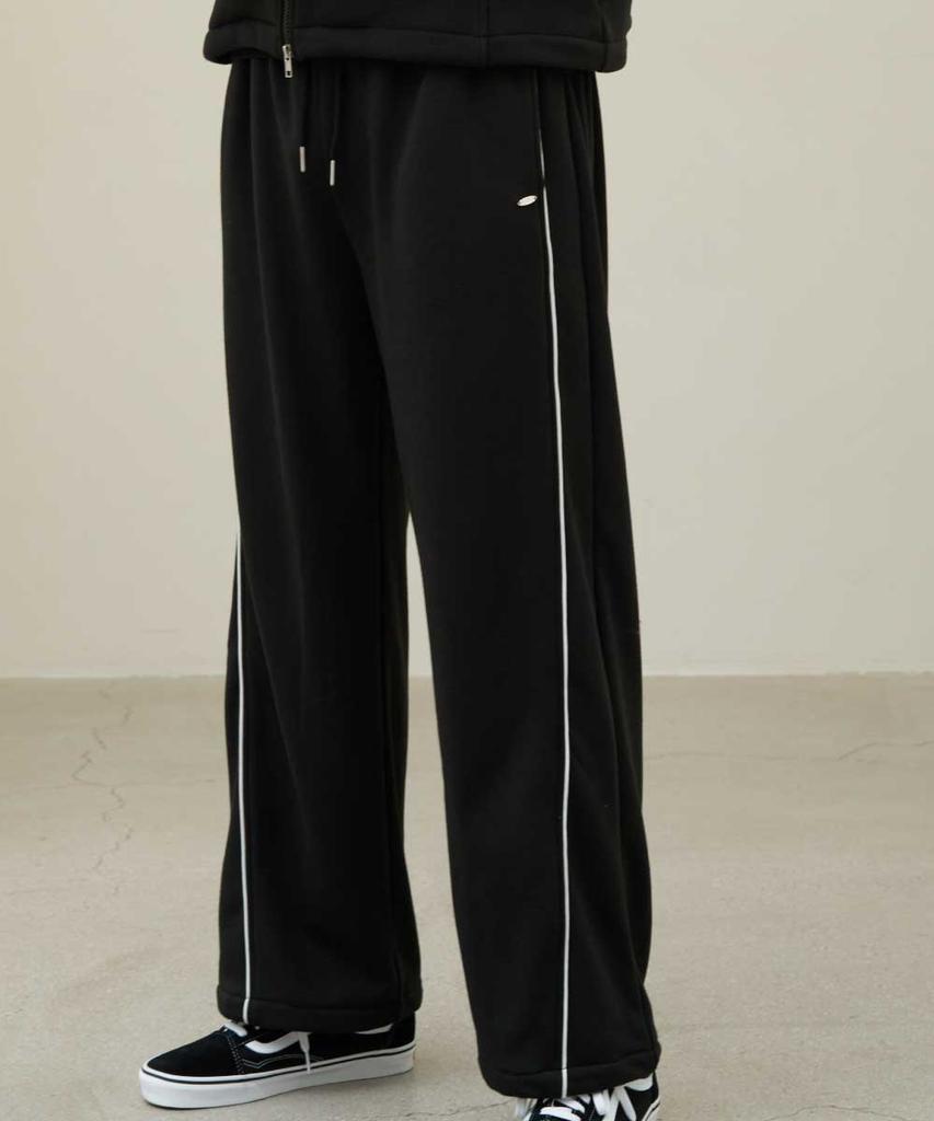 EVENCIA Super Soft Brushed Piping Jogger Pants (Pants Only)