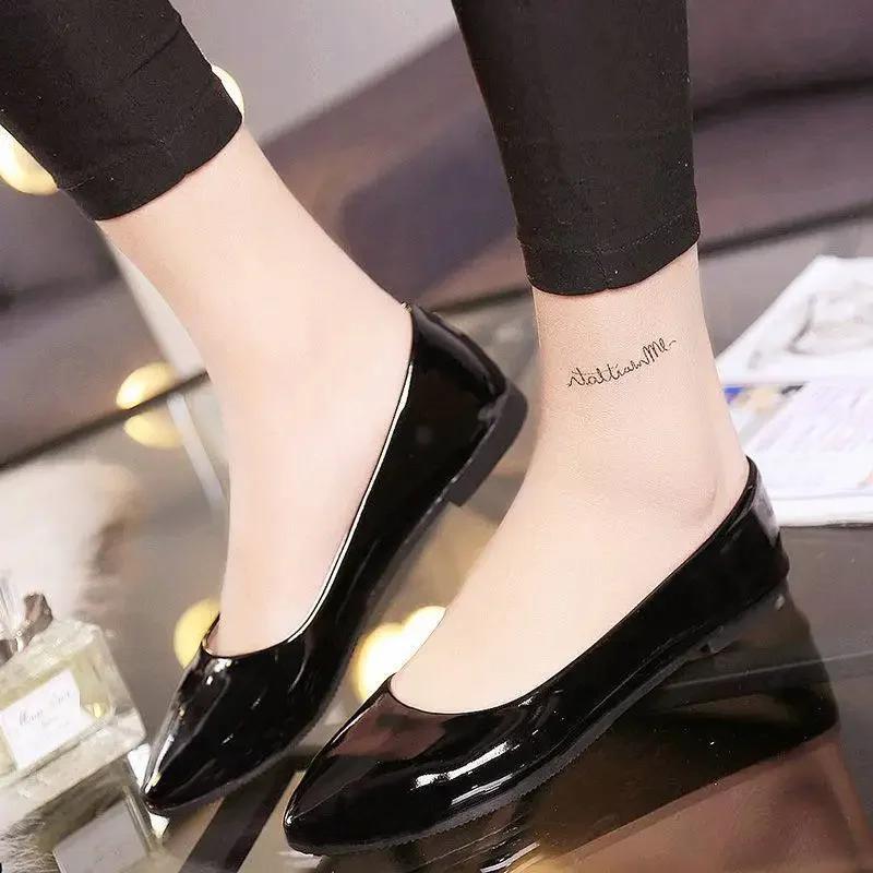 Fashion Women Candy Color Ballet Flats White Wedding Shoes Woman Flats Patent Leather Slip on Shoes Zapatos Mujer Ladies Boat Shoes224