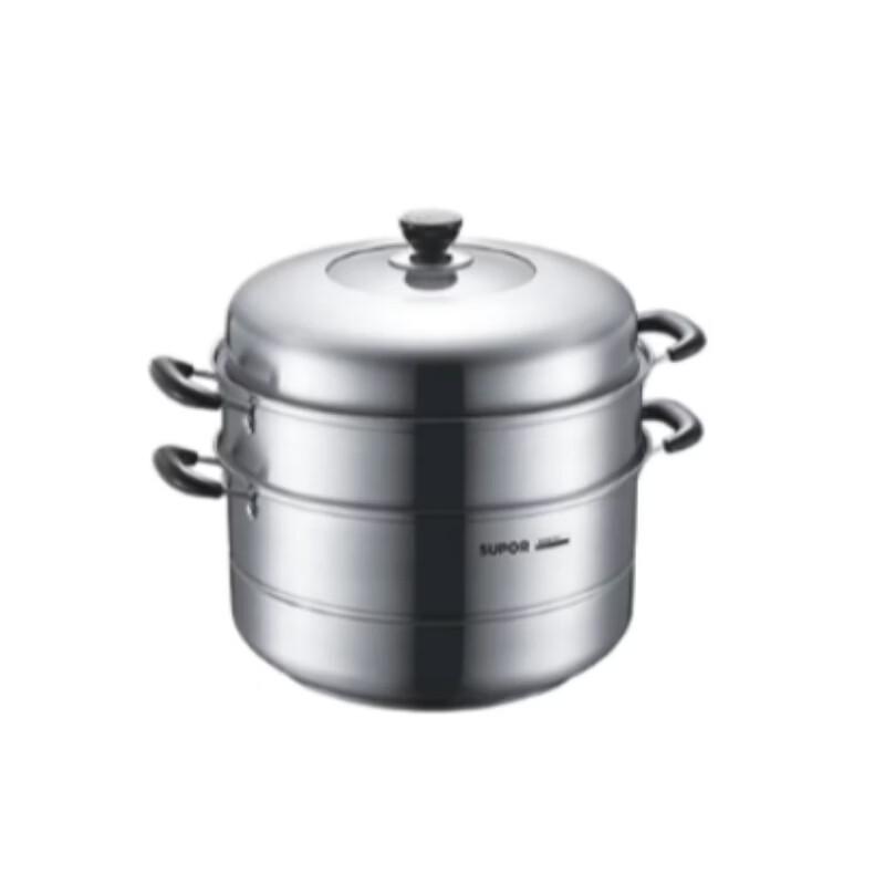 Supor 34cm 3-Layer Stainless Steel Steamer Pot