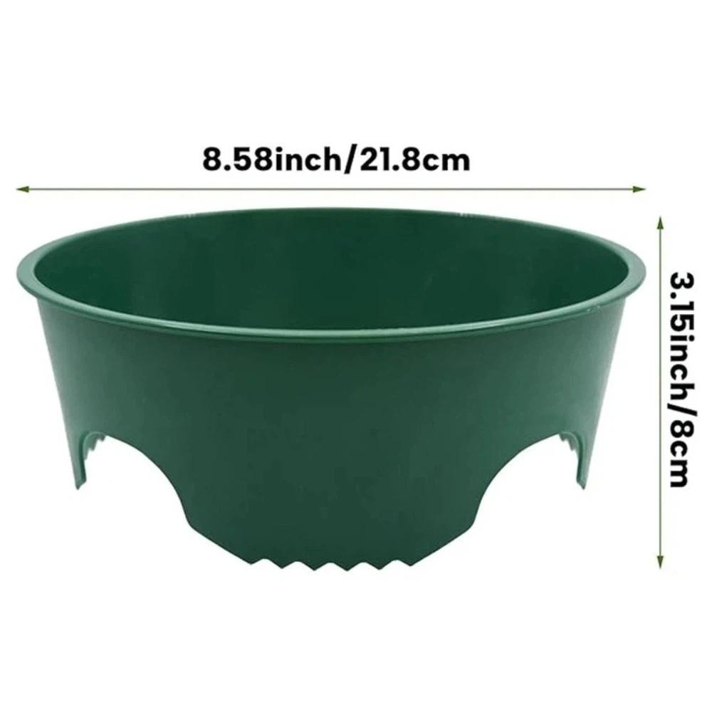 2 Pieces Deep Watering Planting Growth Rings Smooth Edges Grass Prevention Deep-Root Irrigation Basin Nutrient Control