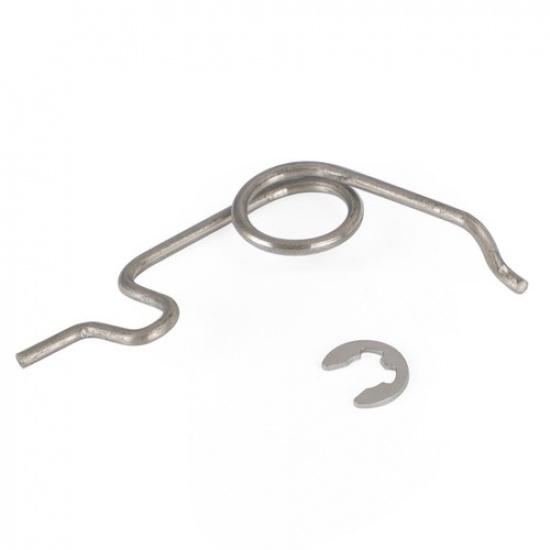 For Toyota For Tundra 77305 -0C050 NEW Stainless Steel Fuel Door Pocket Spring