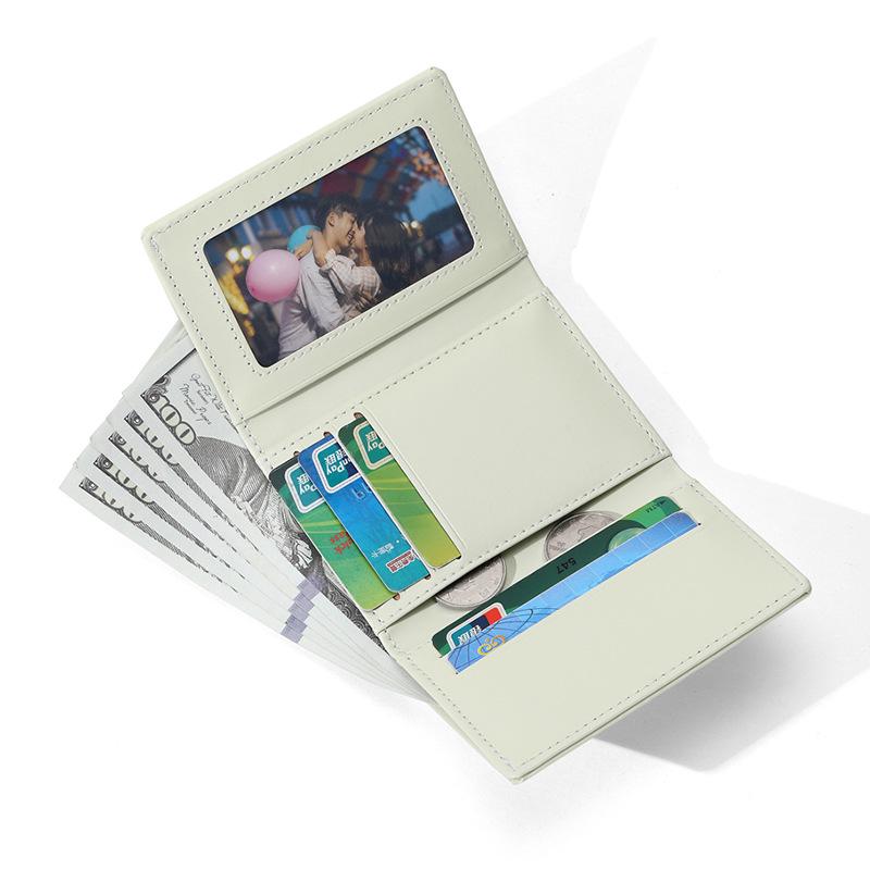 2024 Cartoon Kitten Trifold Wallet: Cute, Compact, Multi-Card Slot for a Fresh Style