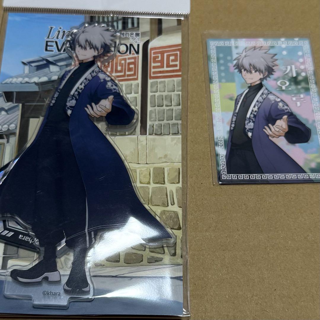 

[Б/У] Фотокарточка Каору Нагисы Евангелион Ева Корейский Эксклюзив Акриловая Подставка