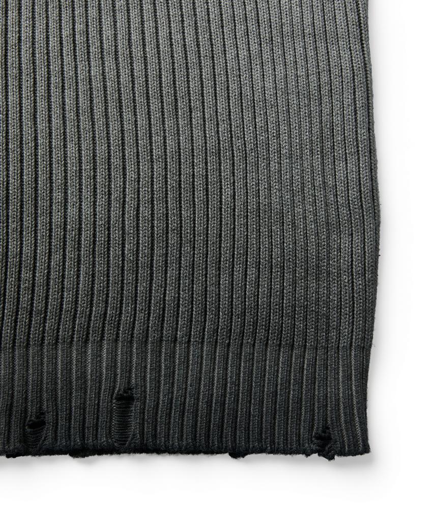 MMIC Musk Zip-Up Knit (Black)