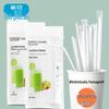 Individually Wrapped Degradable Bent Paper Straws