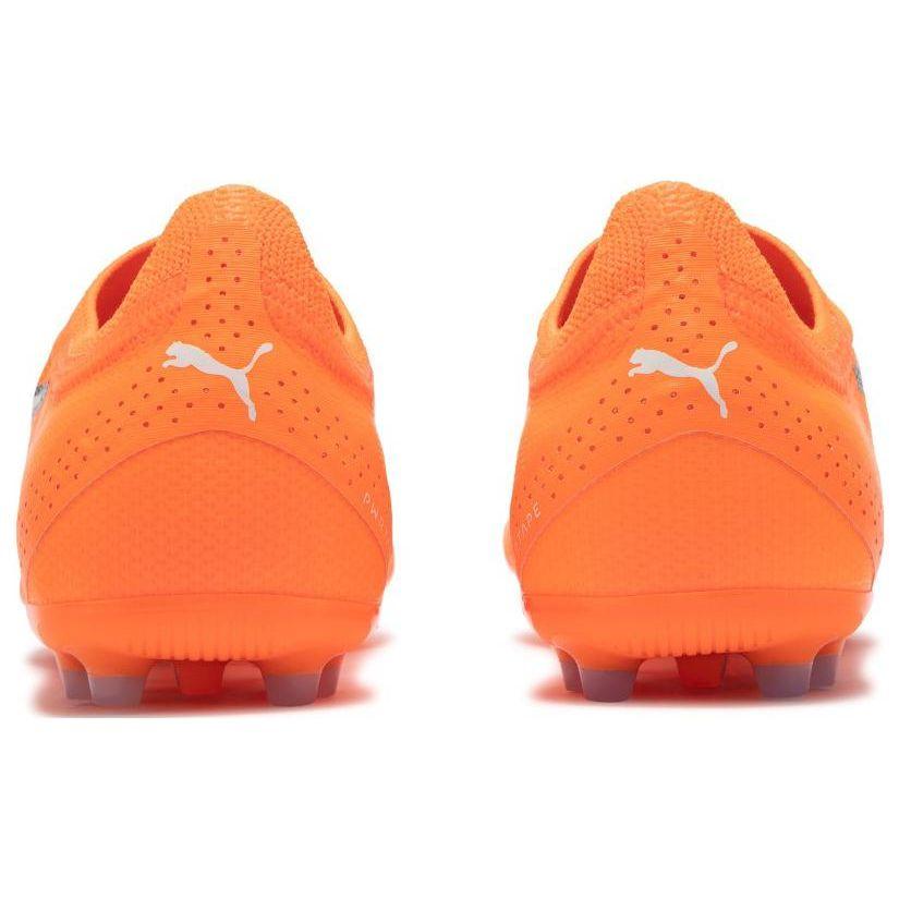 Puma Ultra Ultimate Comfortable Round Toe MG (Rubber Short Stud) Soccer Shoes Men Soccer Shoes Orange 107214-01