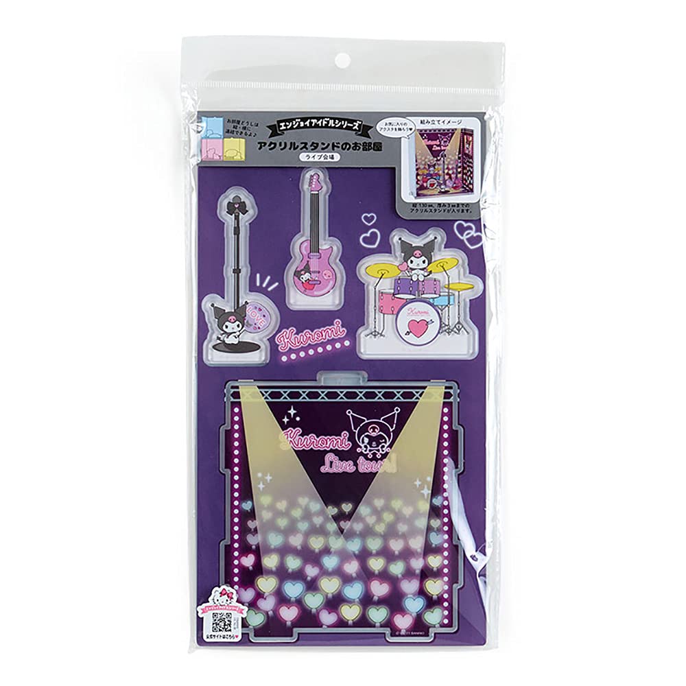Sanrio Kuromi Acrylic Stand Room Live Venue 868892 (Enjoy Idol)