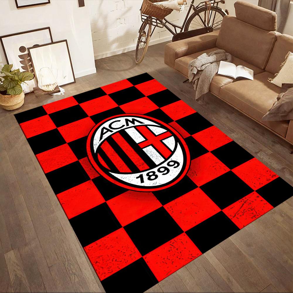 Ac Milan Carpet Design For Bedrooms Playrooms Dining Room Hallway Antislip Rug Office Home Decor Spiritual Gift