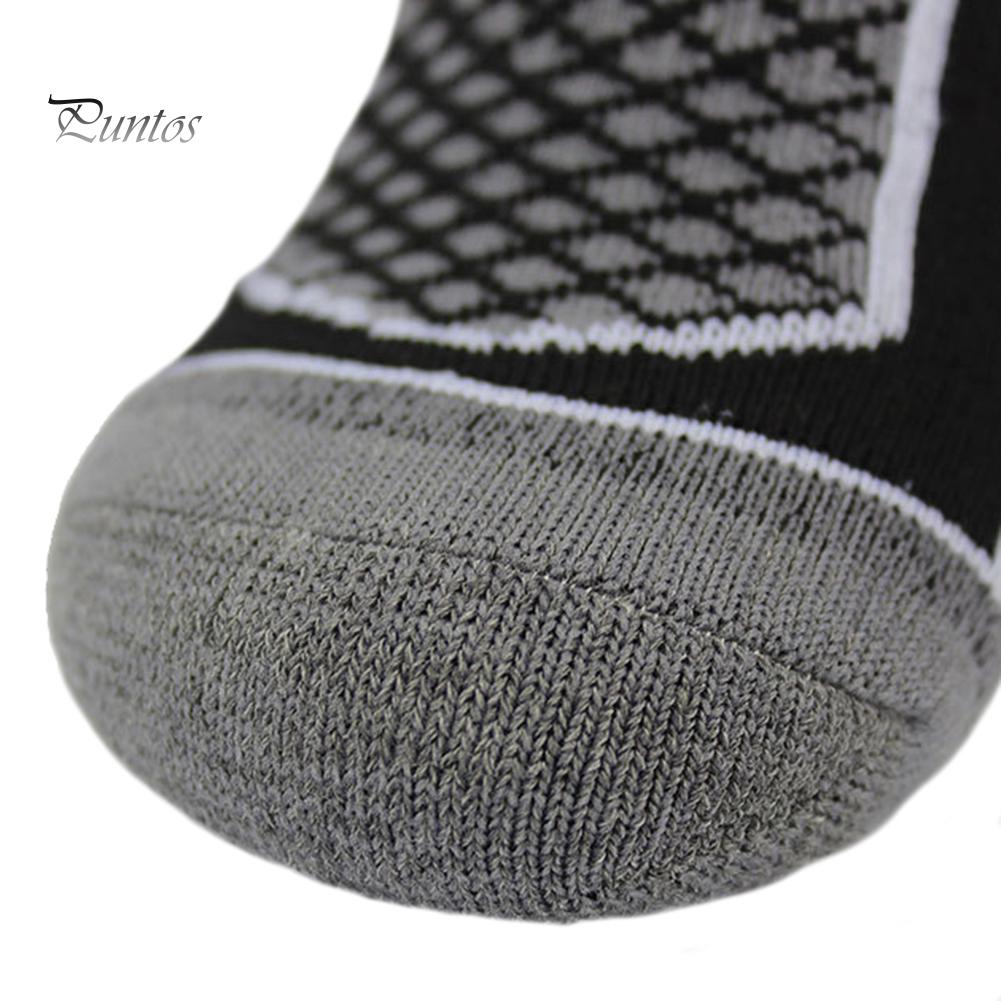 Puntos Winter Outdoor Cotton Men Women Sports Snowboard Thermal Warm Long Ski Socks