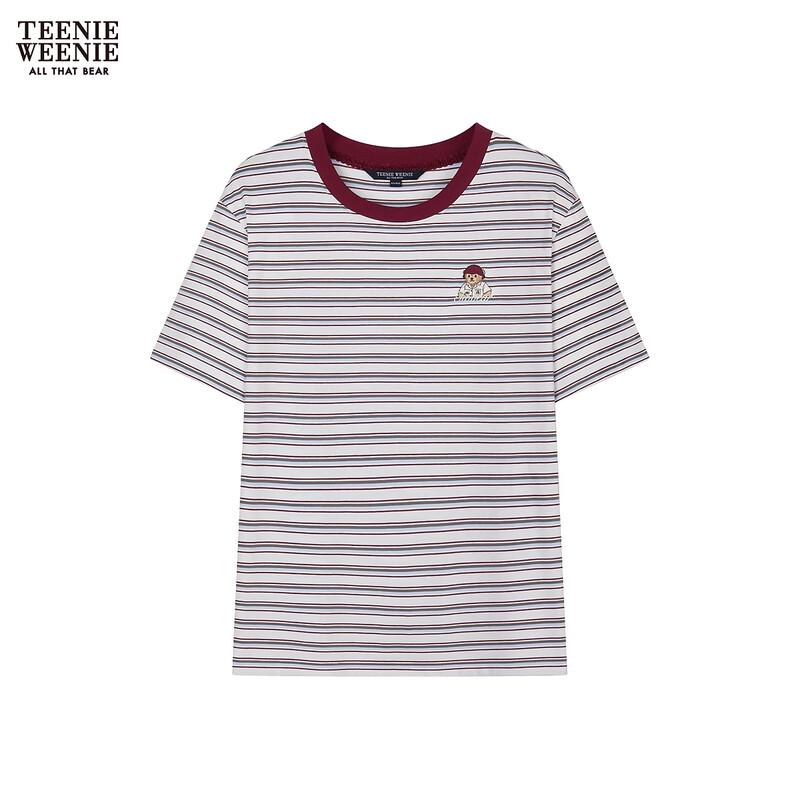 Teenie Weenie Women s Bear Stripe T-Shirt 2026 Summer Collection M
