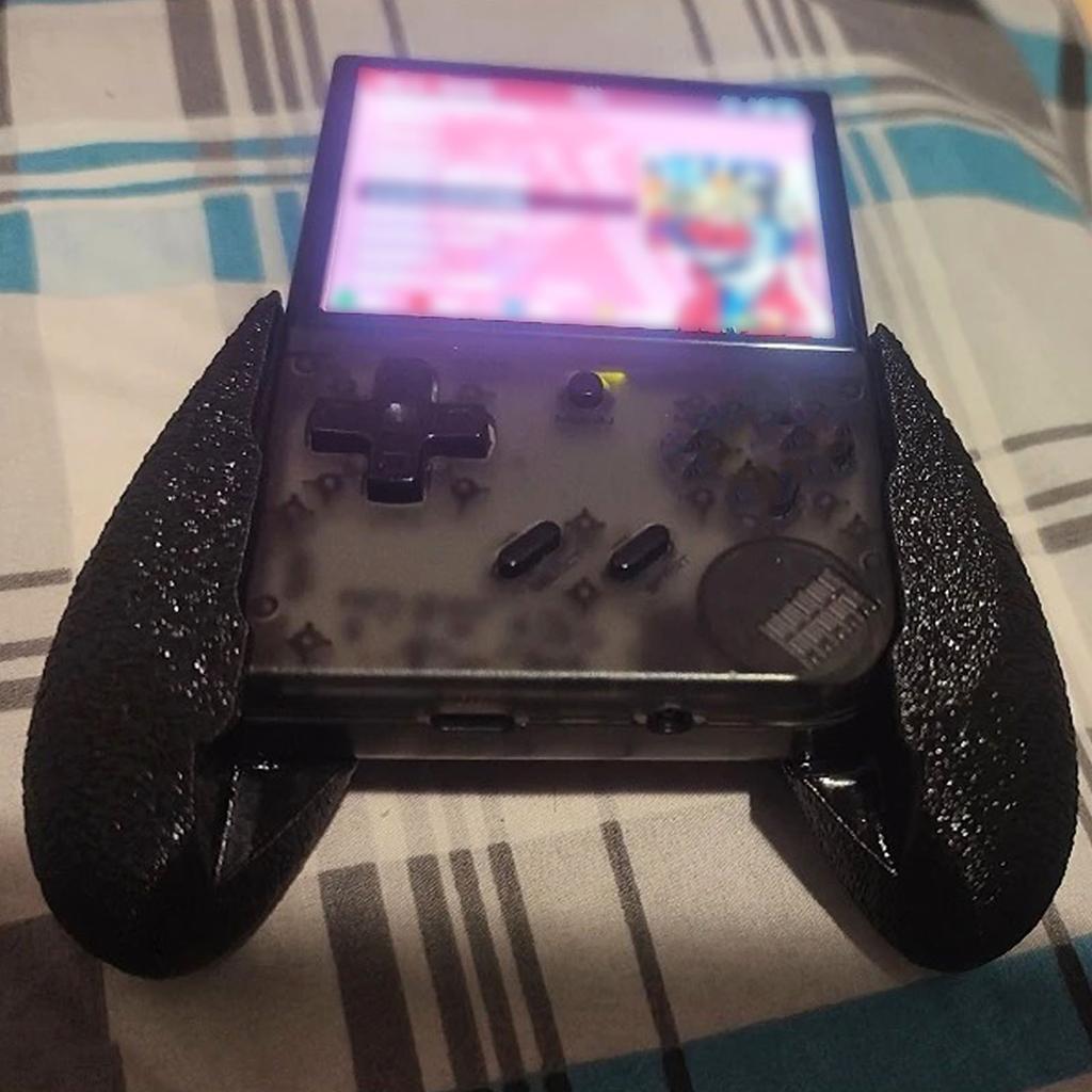 Ergonomic Anti Slip Holding Handle Easy Installation Gaming Accessories for RG35XX Controller Grip 3D Printed Handle