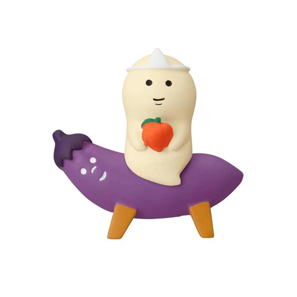 Japanese Cat Groceries Summer Courtyard Morning Glory Tide Play Gifts INS Resin Crafts DIY Small Ornaments Collection Gifts