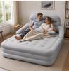 Popular Outdoor PVC Inflatable Mattress with Detachable Backrest Sofa Bed
