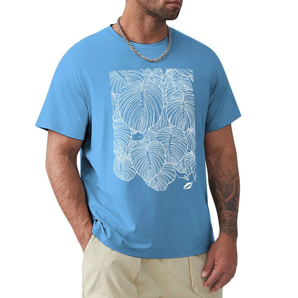 Weirdo In Leaves. T-Shirt For A Boy Tees Tops Vintage T Shirts Cotton T Shirt Men