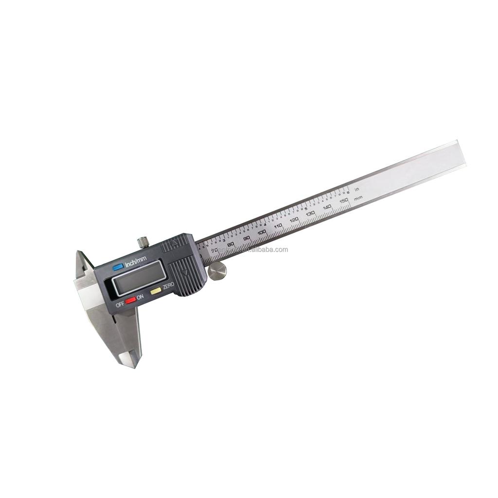 150mm 6 Inch ABS Stainless Steel Digital Vernier Caliper