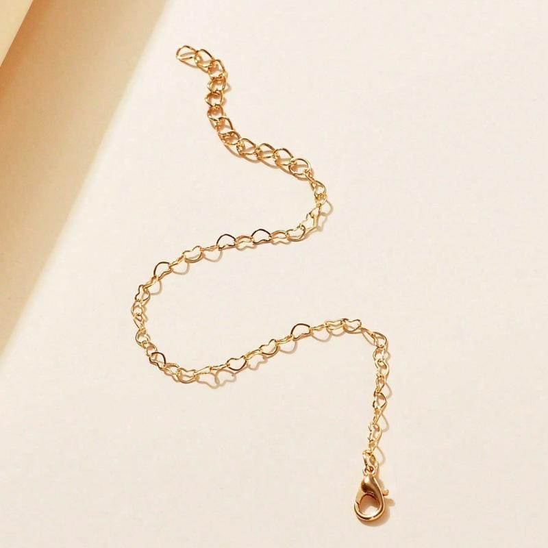 Elegant Hollow Heart Bracelet: Versatile, Stackable Hand Jewelry for Women