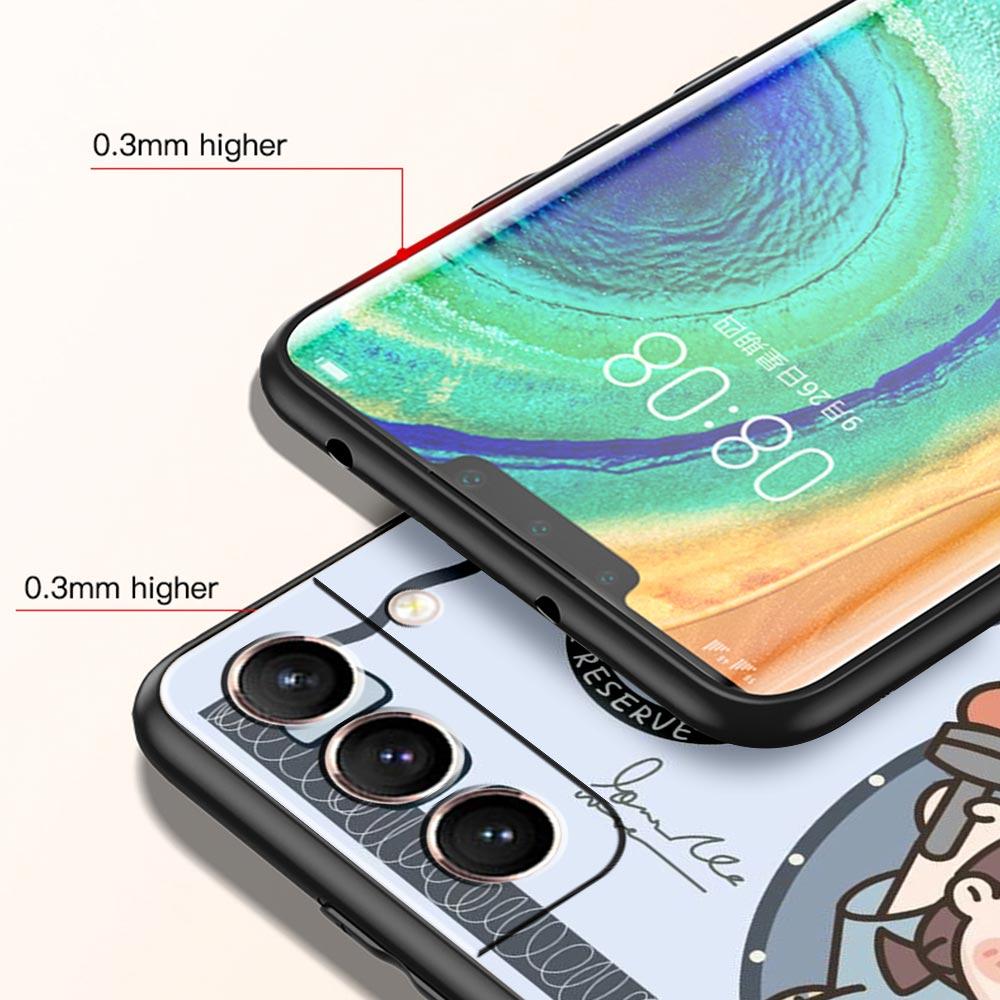 Cartoon Art Phone Case Cover for Samsung Galaxy S26 S25 S24 S23 S22 S20 S21 FE Ultra S25 Edge Plus 5G Soft TPU Shell Fundas Bags