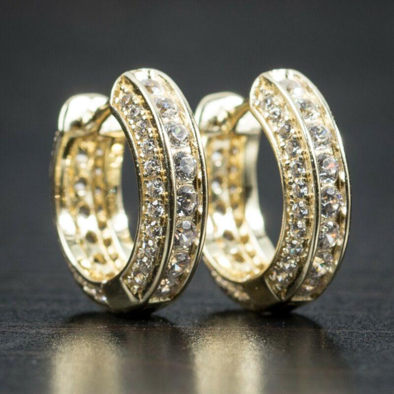 Exquisite Fashion Micro Shop Zircon U-Shaped Earrings Girl Wedding Valentine'S Day Gift Jewelry Pendant Wholesale