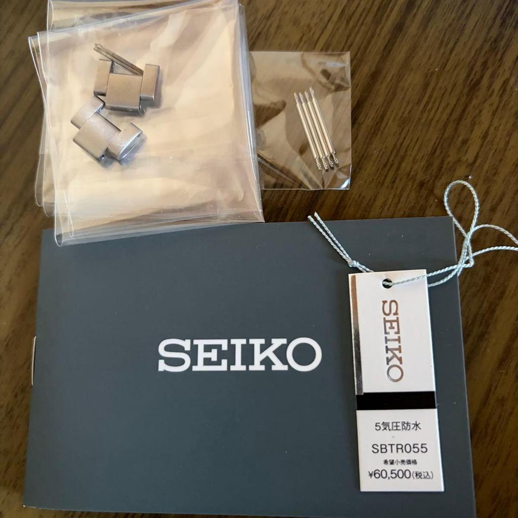 Used Excellent condition, Oyster bracelet custom SEIKO SBTR055 chronograph